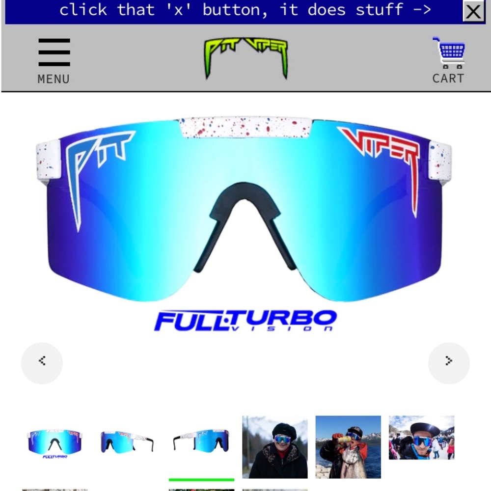Absolute Freedoms polarized pit vipers